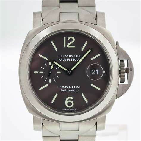 officine panerai luminor marina automatic titanium 300m|panerai luminor marina automatic price.